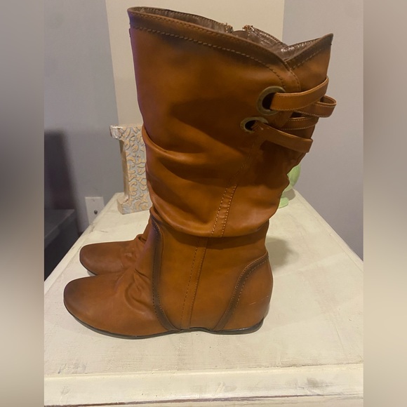 Brown Vangelo Donna Boots Size 8.5 US - Picture 4 of 11